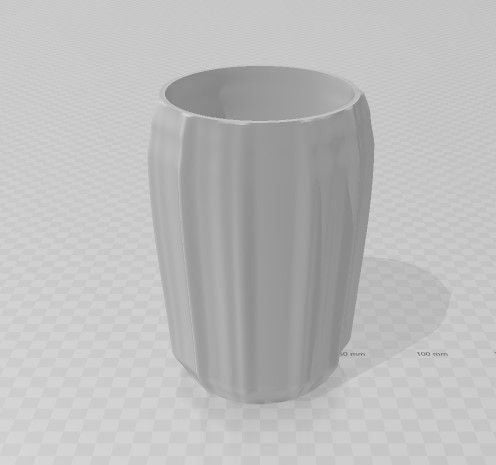 Bark Planter — 3D printable planter STL file