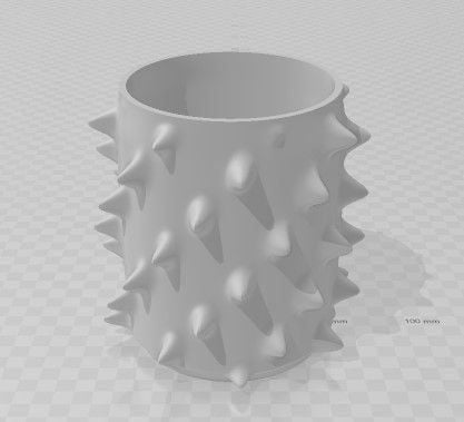 Mammillaria Planter — 3D printable cactus planter STL file