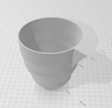 Unfurl Planter — 3D printable planter STL file