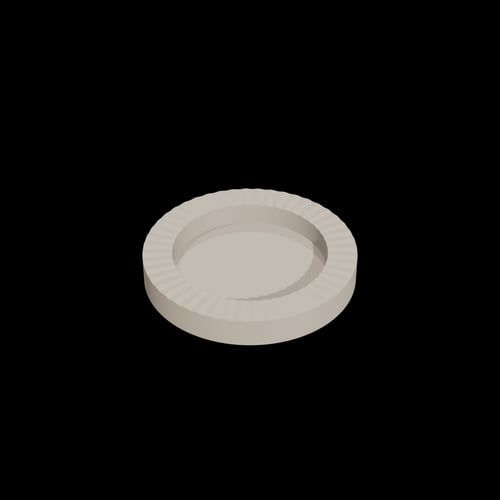 Plant Saucer S — 3D printable plant saucer STL file