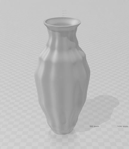 Shibui Vase — 3D printable Japandi vase STL file
