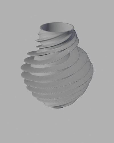Shore Vase — 3D printable vase STL file